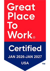 Great Place To Work Certified Jan 2026 to 2027